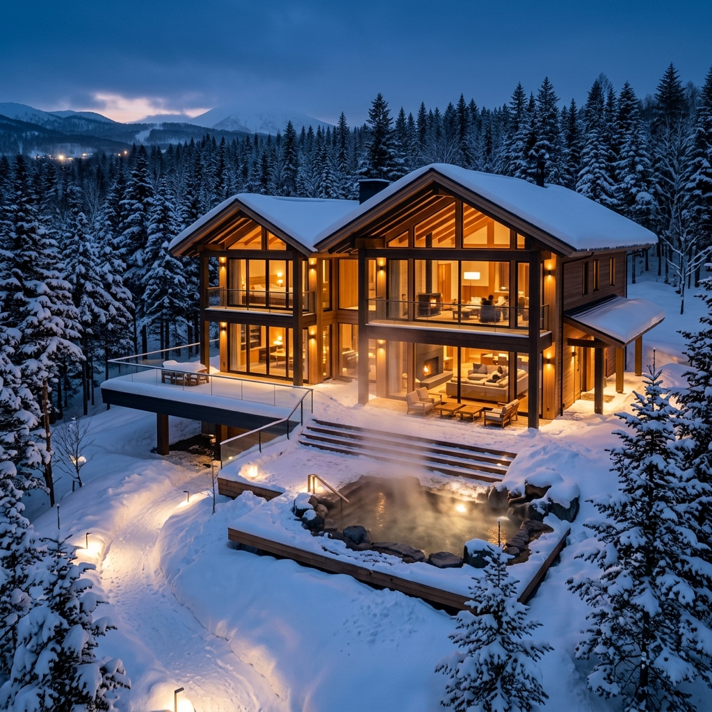 Niseko Alpine Ski Chalet & Outdoor Onsen